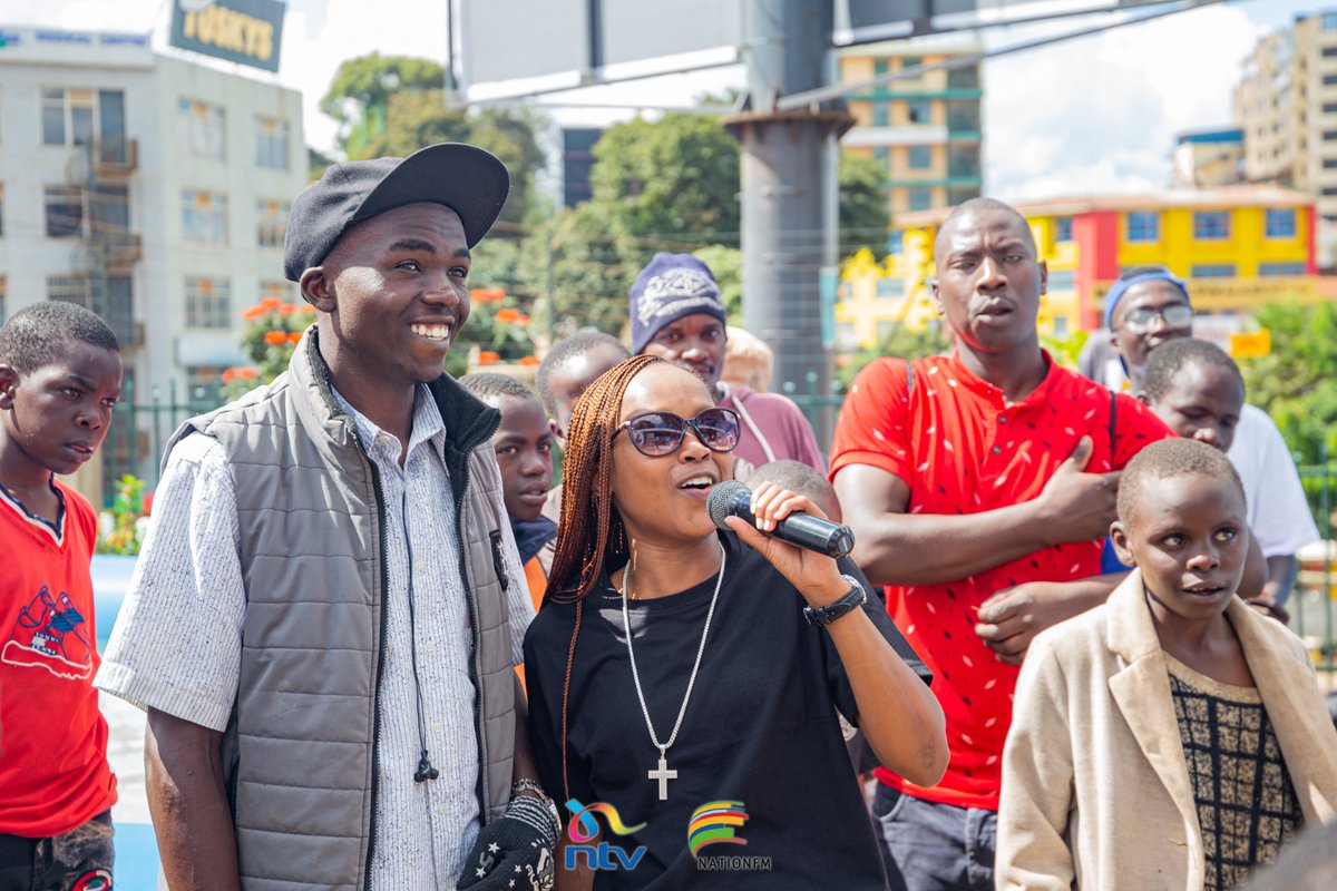 ntvkenya's tweet photo. From Makongeni to Meru, our roadshow was a huge success! We owe it all to our amazing team of reporters; @azeezah_h, @JTrends_ , and @shixkapienga who braved every obstacle to make it happen. Thank you for your hard work and dedication!
#TwendeMeru https://t.co/v6Z6H1mvzg