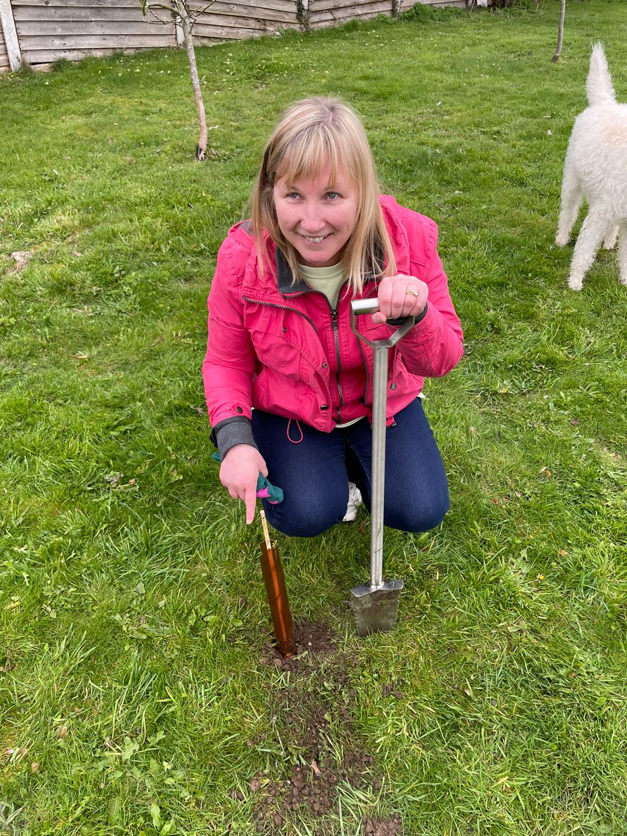 slam2728's tweet photo. @WoodlandTrust tree planting activities for Easter can't wait to see them grow.#queenscanopy #treesfightclimatechange https://t.co/69M0q2vUxs