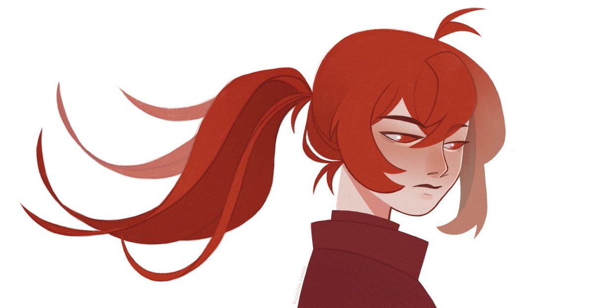 headoctopus1's tweet photo. QRT with character and how you drew them 

My fav boy 🧡

#diluc #dilucragnvindr https://t.co/eZEV5drRB4