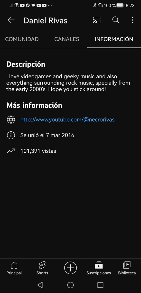 Daniel_RivasC's tweet photo. Literal 6 meses después alcanzo 10 veces más de lo que había alcanzado en 6 años!!! Muchas gracias si han sido parte de esto!! Ya estoy preparando muchos videos para el futuro y estoy bien emocionado de compartirlos con todos!!! https://t.co/fWJsLHekQg