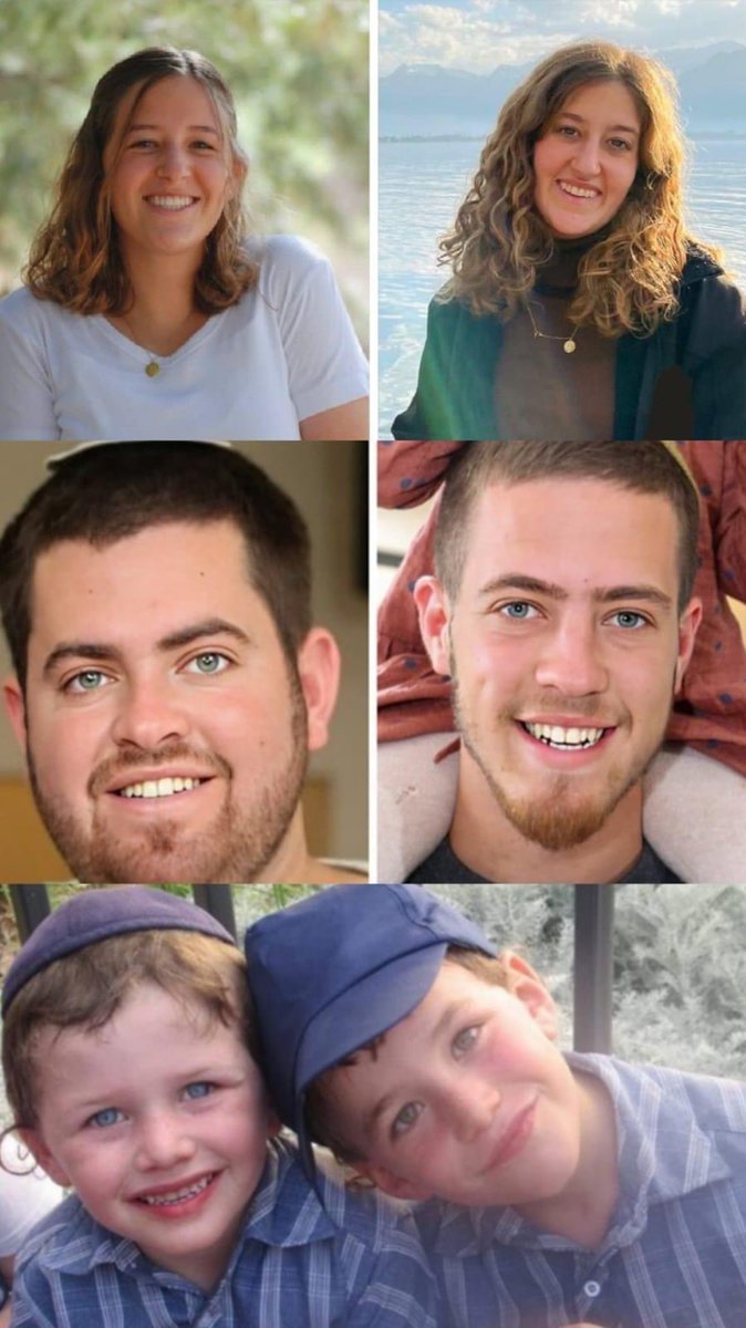 CIJAinfo's tweet photo. Three sets of siblings were brutally murdered by Palestinian terrorists in the past three months. It's unbearable to imagine the pain of their families and friends. 

We must speak out and condemn this violence and hate in all forms. May their memories be for a blessing. https://t.co/3XyKtdgCK5