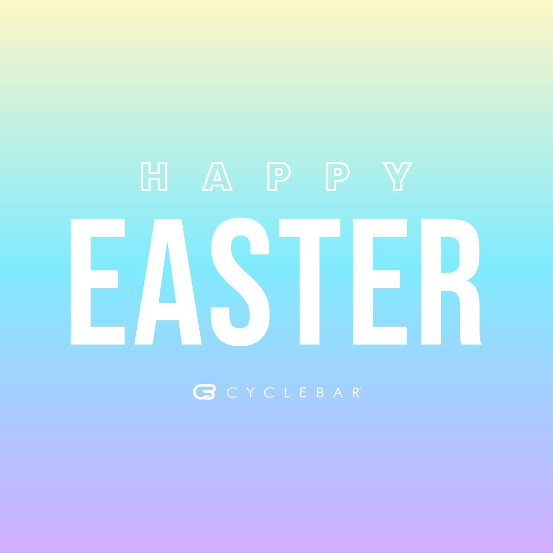 Happy Easter!

#cyclebarkyle #kyletx #budatx #txst #cbfam #cyclebar #cbcommunity #werideasone  #indoorcycling #fitness #premiumindoorcycling #boutiquefitness #rockyourride #sweatlife #cycling #turnitup #getsweaty #fitlife #getmoving #cbmovement #selfcare #cleanliving #workout