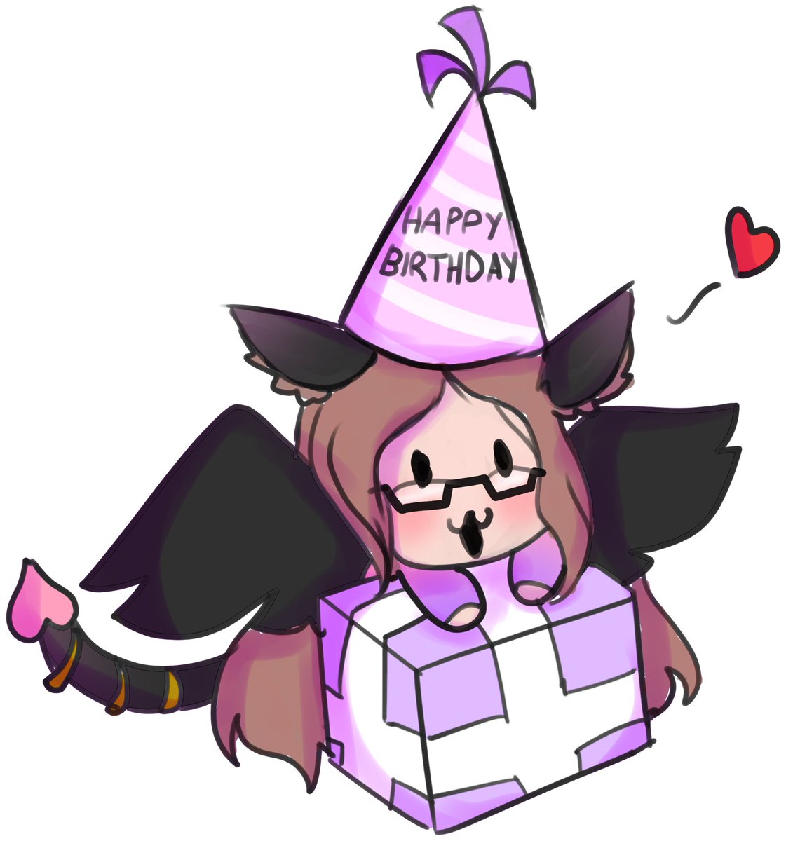 squirrelygame20's tweet photo. It’s @radiant_ayumi’s Birthday!! @EliseVTuberr drew such a cute  fanart with many hat variants as a gift. Let’s all say #HappyBirthdayRadiantAyumi!

#Vtuber #VtubersEN #artyummi https://t.co/To66kBt6tX