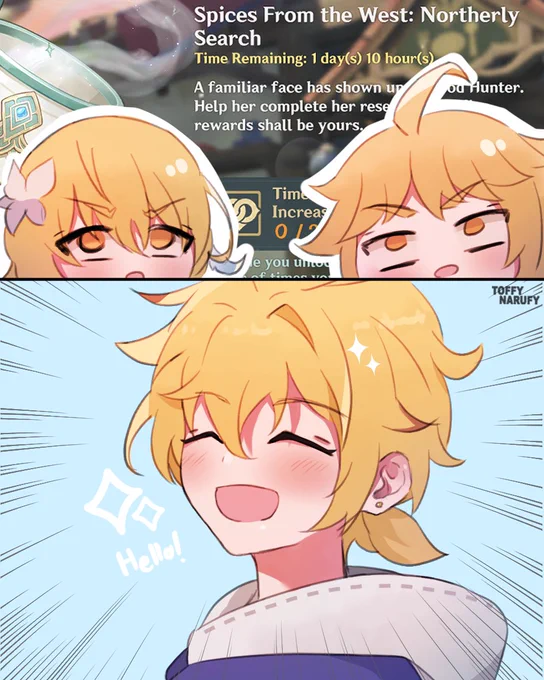 When there is only Mika on second banner
😂😂😂

Thanks Mika 
#原神 #genshinimpact #genshin #aether #lumine #chibi 