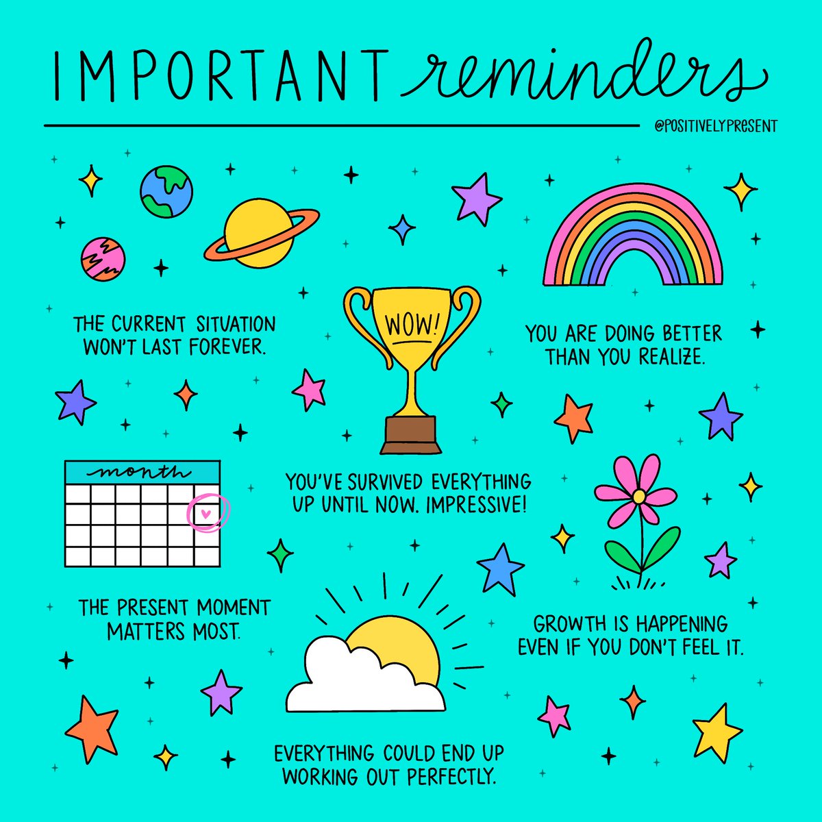 Important reminders!