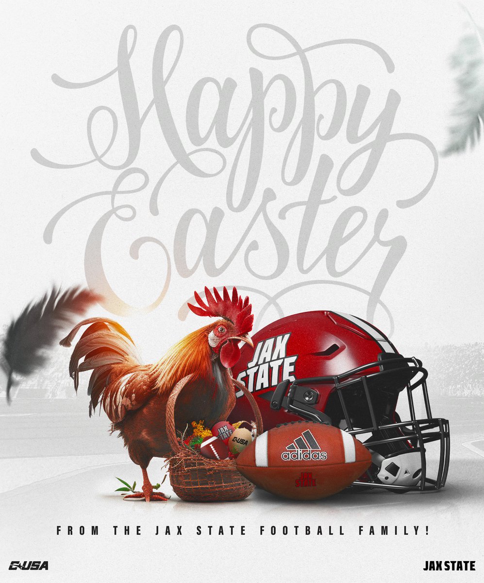 Happy Easter from the Jax State Football family!