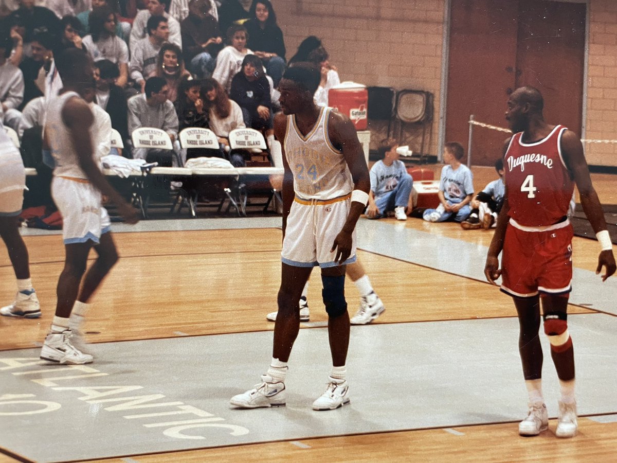 hrstrat62's tweet photo. Cleaned up the two from last night. Added 2 more. @ballinkg was beyond a URI legend. He was a dominant paint player - truly elite. https://t.co/xLKcF0exTn