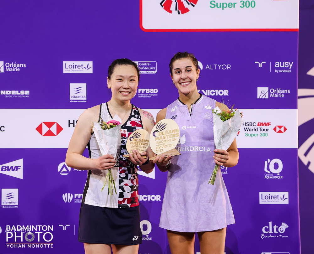 OrleansMasters's tweet image. The final match of the 2023 Orleans Masters goes to @CarolinaMarin after her win againt US player Beiwen Zhang 25-23, 9-21, 21-10.

#OrleansMasters2023