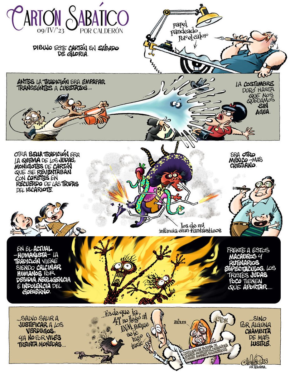 alennono's tweet photo. Cartón Sabático #PacoCalderon https://t.co/dDa36MfBHr