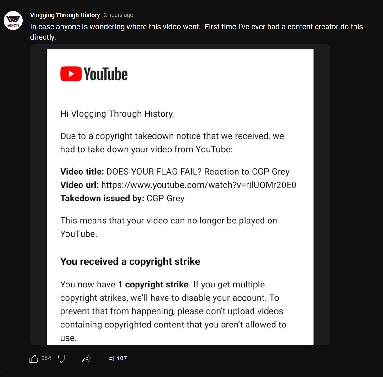The Armchair Historian on Twitter "CGP Grey struck a reaction video by