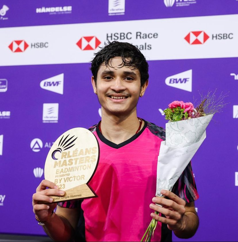 The next rising star of Indian badminton. Priyanshu Rajawat wins the BWF World Tour Super 300 title with a thrilling 21-15, 19-21, 21-16 win over Magnus Johannesen at the #OrleansMasters2023.