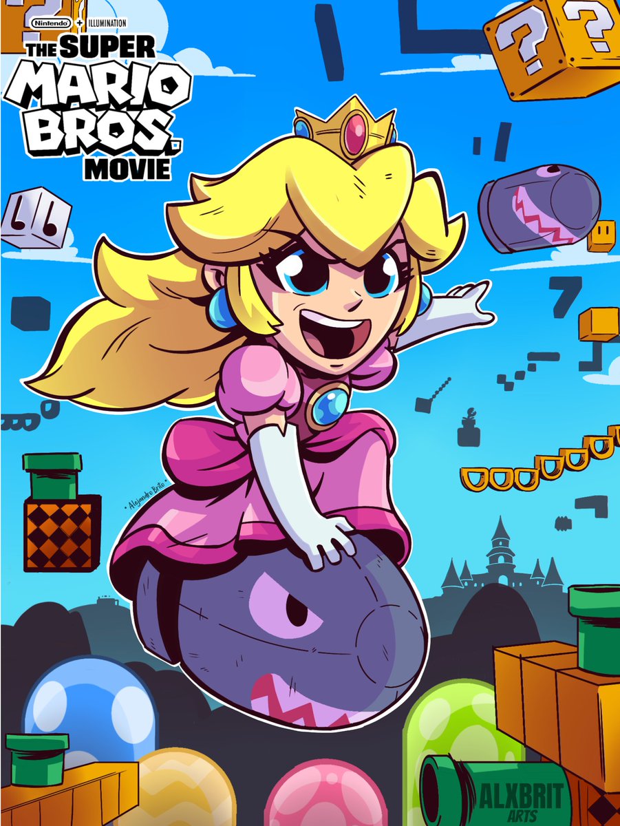 AlexBrit69's tweet photo. #TheSuperMarioBrosMovie 
#SuperMarioBros 
#princesspeach https://t.co/lLlM4vy2Nl