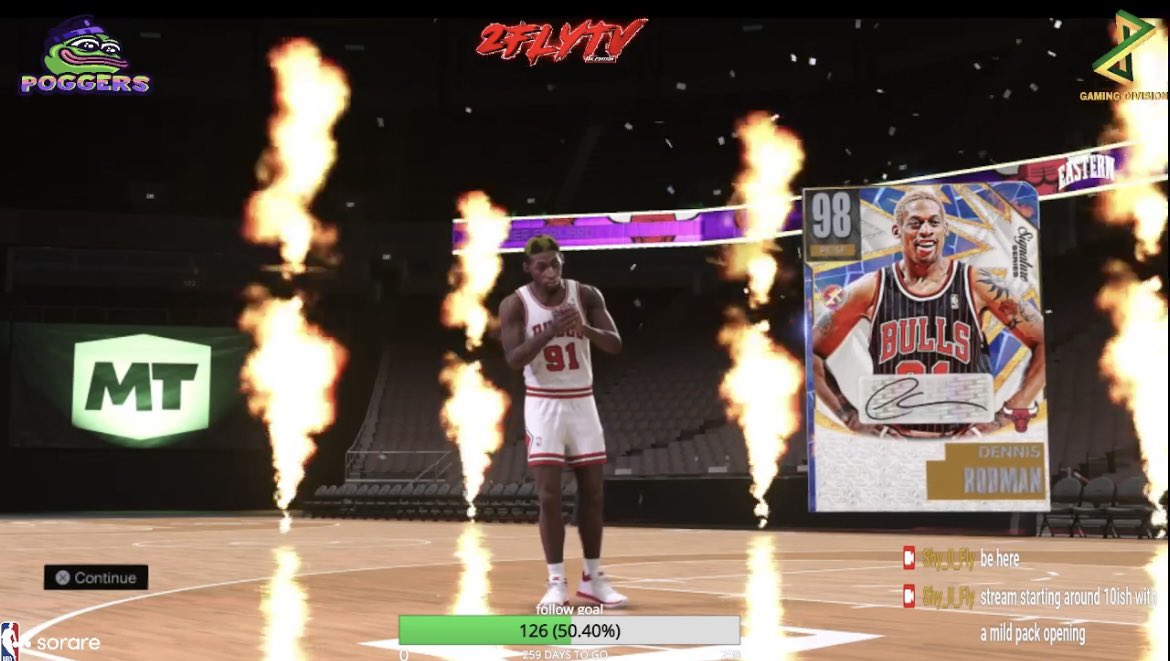 SHY_2_FLY's tweet image. Big shout out to @GJanis13 and @SpacialJones  for the RT good pulls today #PZGD #2Fly #2FflyTV #NBA2K23