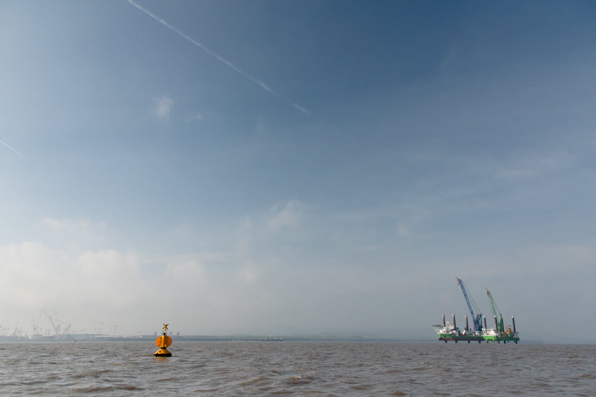 Two huge jack-up vessels have arrived off the coast of Hinkley Point C in Somerset, as the offshore work moves into its final stages.

Find out more here:  ow.ly/wiBC50NEGSL

#nuclear #netzero