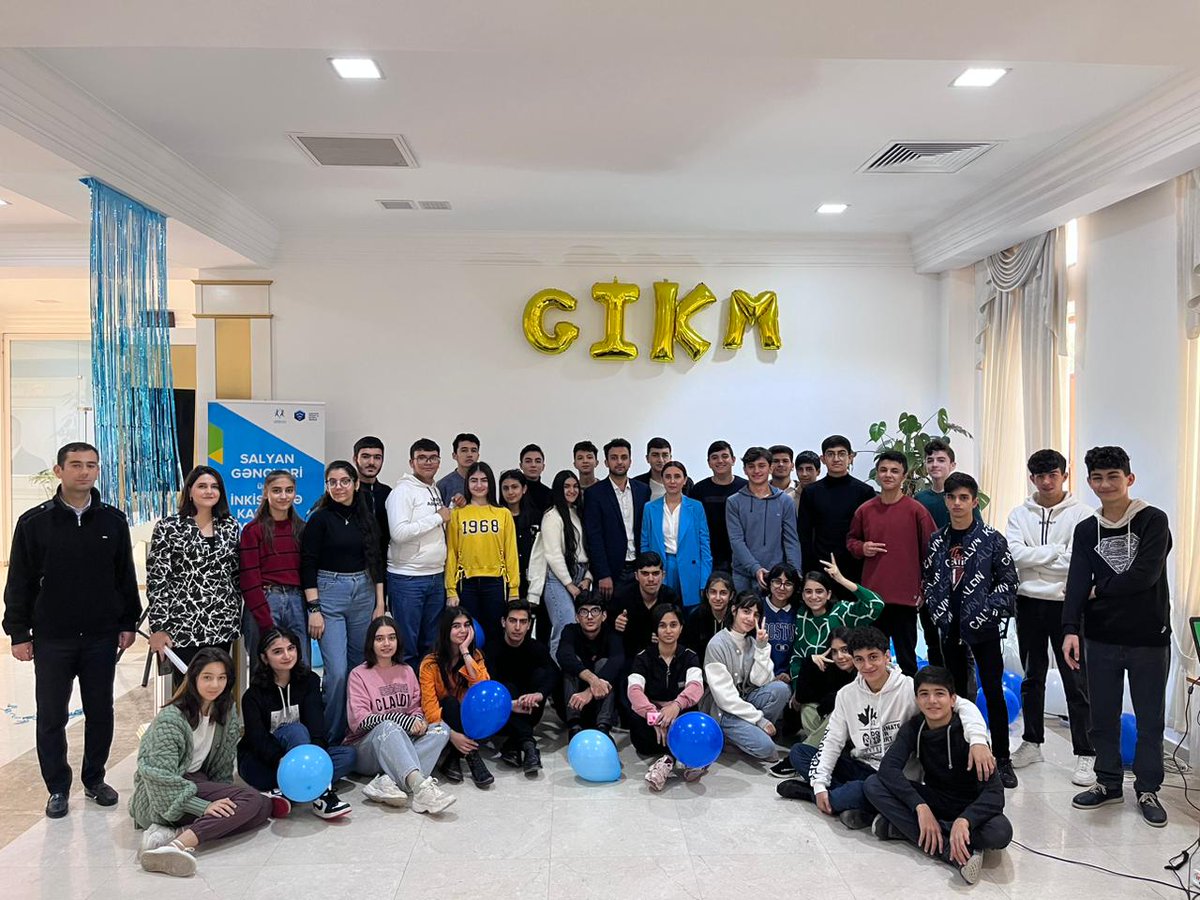 Dost çevrəsi,səmimi insanlar,gələcəyə gedən yolda inamla addımlamağımıza dəstək olan səmimi ailəyik. Bu ailəni məhv olmasını istəmirik.🙏<a href="/presidentaz/">Ilham Aliyev</a> <a href="/1VicePresident/">Mehriban Aliyeva</a> <a href="/LeylaAliyeva_/">leylaliyeva999</a>  <a href="/Youthfund_Az/">Gənclər Fondu</a> <a href="/AzerbaijanPA/">AzerbaijanPA</a>
#GİKM #GİKMbağlanmasın #GİKMbaghlanmasin #Azerbaijan
#azerbaycan
🇦🇿