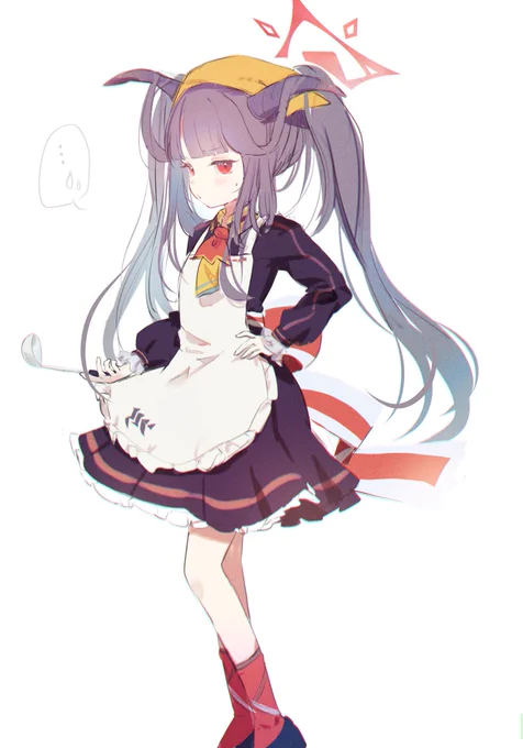またもや厄介ごとに巻き込まれる予感を察知するフウカたん#ブルアカ 