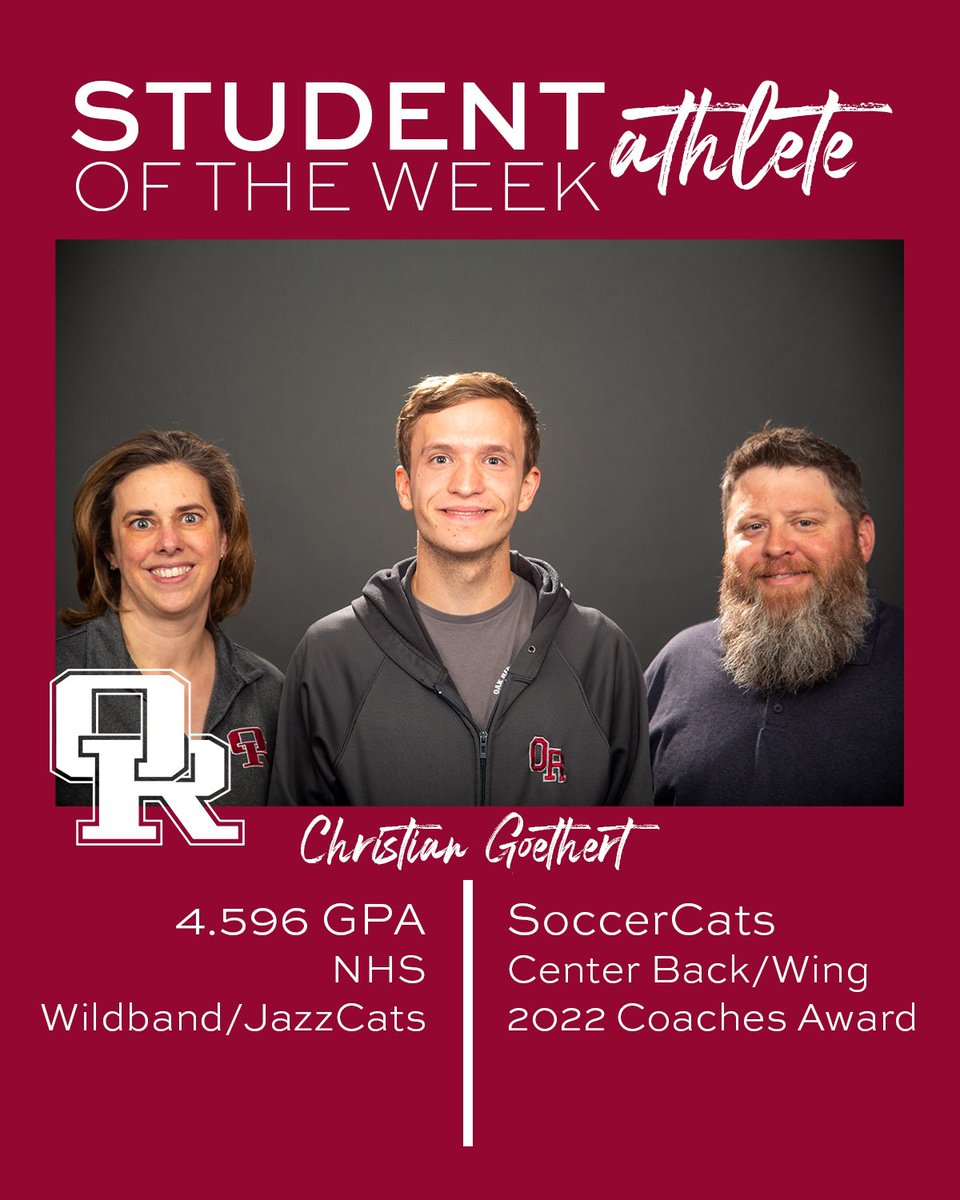 AthleticsOrhs's tweet image. Coach Gorman: “Christian is the epitome of what a coach wants in a player. His intense work ethic, determination to improve, and willingness to do anything for the team make him the type of player need to have on our team for our program to be successful.”