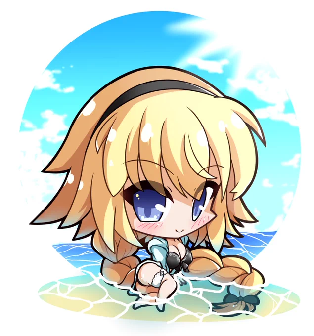 水着の姉(偽) 