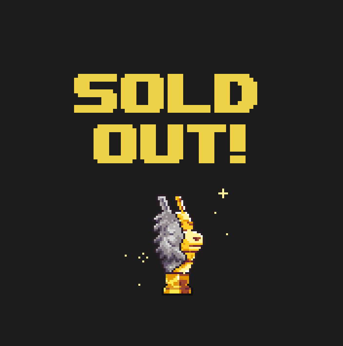 LlamaPixNFT's tweet photo. WE ARE SOLD OUT! 

We received an incredible amount of support from our community members. We will be continuing forward with our plans and support our project to the end! LLAMA GONNA MAKE IT!! https://t.co/jdk2PCPzLd