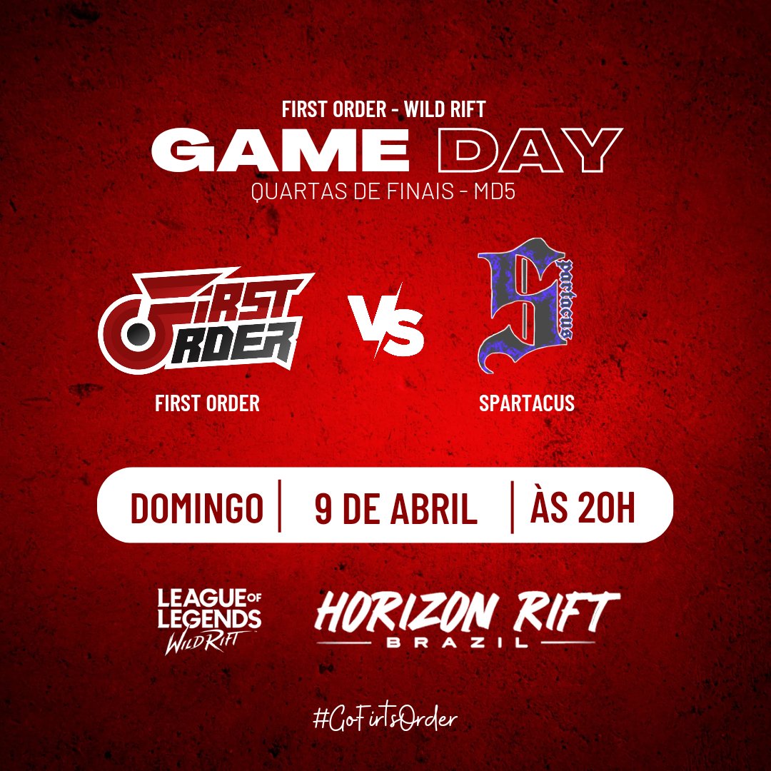 firstordergg's tweet photo. Hoje tem jogo da FO, vem tocer pra gente 🔥

#gofirstorder #wildHoje terift https://t.co/Xhqp5IxYrk