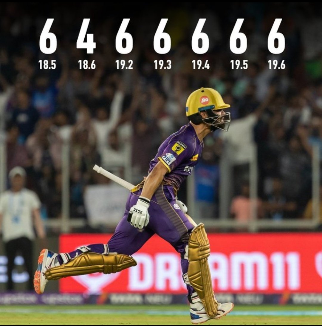 NishaSharma2804's tweet photo. Insane finish!!💥👏
5 sixes in the last over..🙇‍♀️
Remember the name Rinku Singh!
Just unbelievablllllleeee!!!🤩💥 https://t.co/5XoE0TBZny