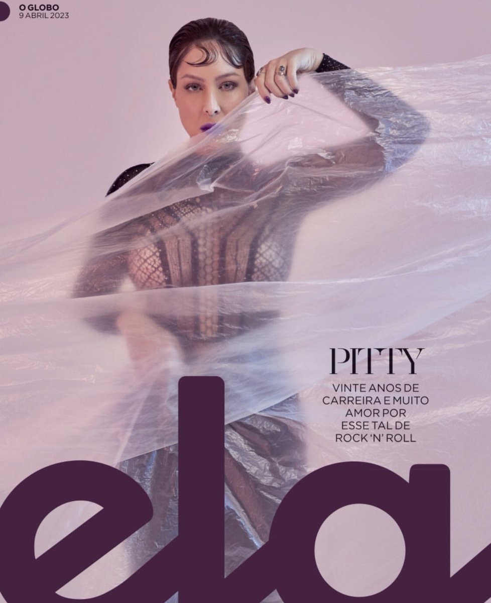 PittyNews's tweet photo. Pitty estampa a capa da nova edição da revista Ela | Jornal O Globo! ❤️‍🔥 

📸: Bruno Fujii https://t.co/LkNda3guUd