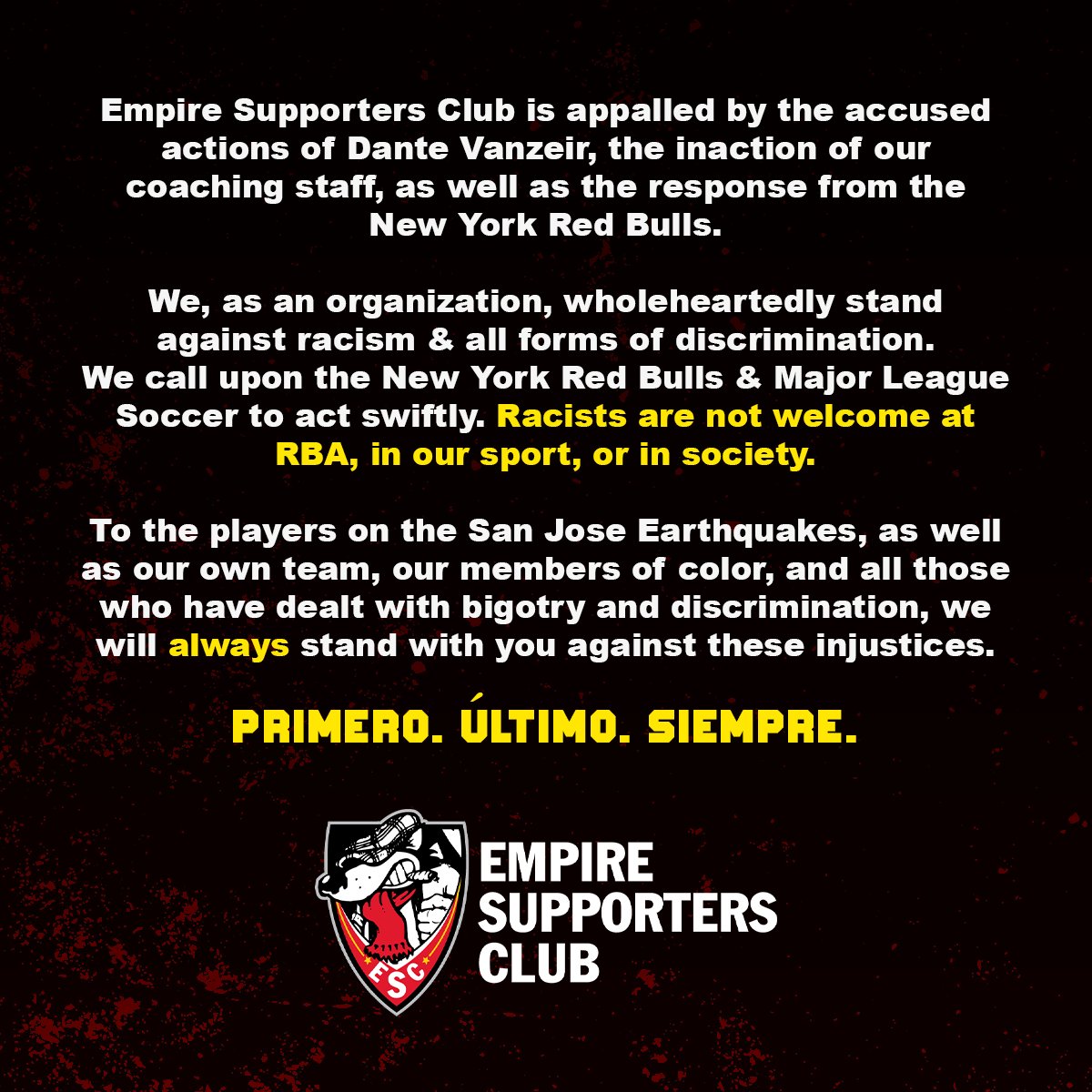 EmpireSC's tweet photo. #RBNY https://t.co/0ZHHFj6U6L
