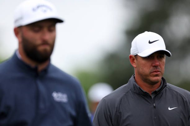 Brooks Koepka will start the final round of The Masters with a two stroke lead over Jon Rahm. History and a fifth major championship awaits. #TheMasters
