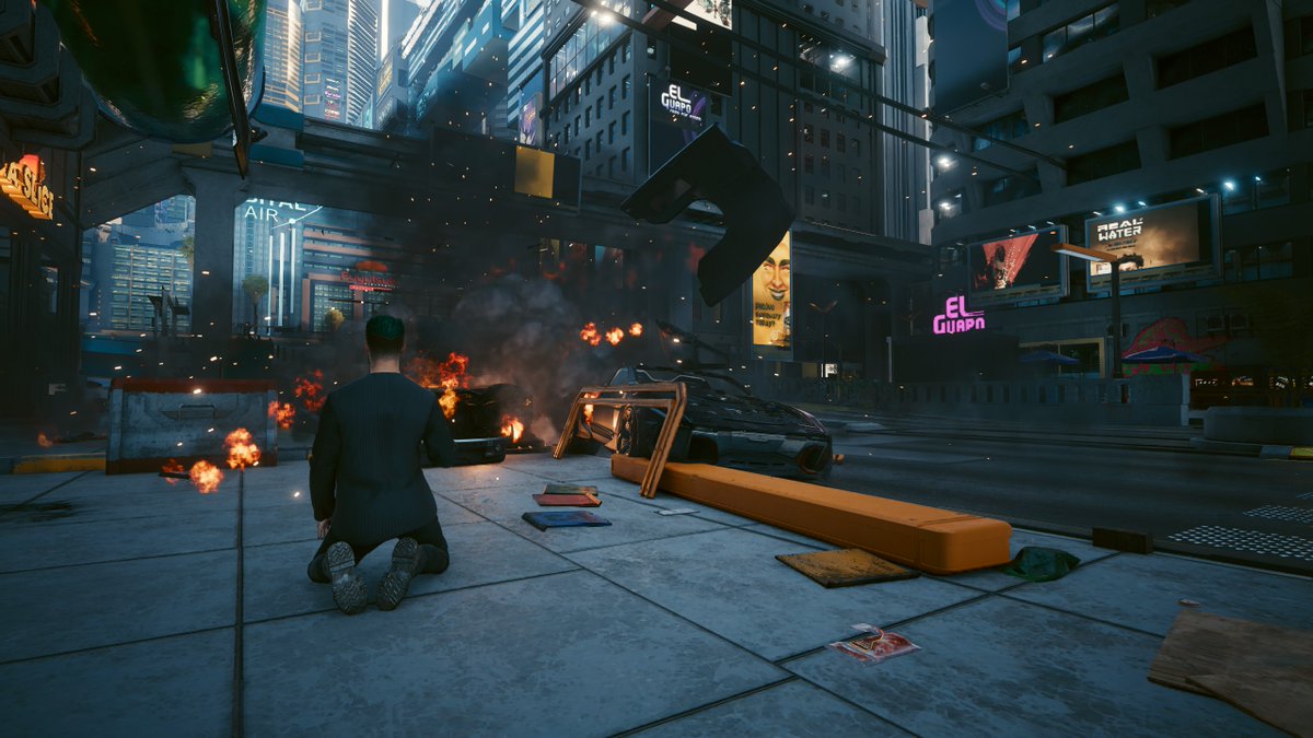 PCS_oooo's tweet photo. I think this is my favourite #screenshot  from #Cyberpunk2077  c https://t.co/Mh18TJiZ8c