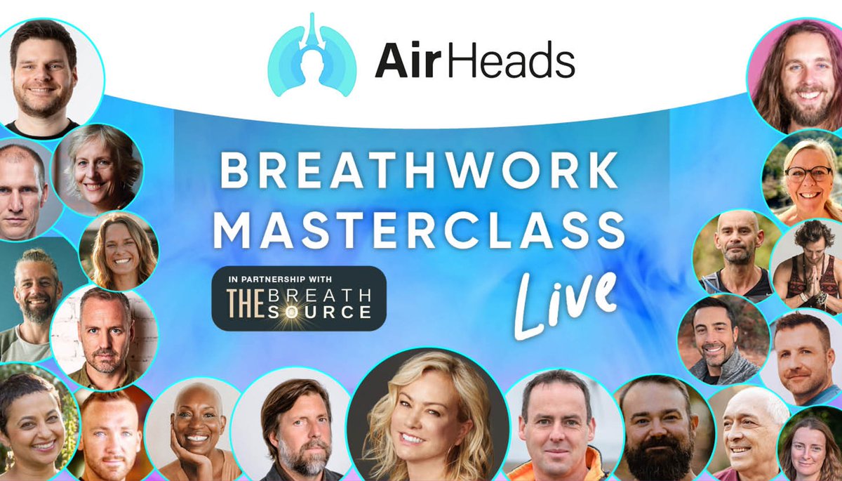 This is a unique opportunity to learn life-changing breathwork skills directly from the leading experts… in a carefully-curated, collaborative online course. Places are limited, so hit the link, and register now! airheadsmasterclass.com/a/2147531761/P…