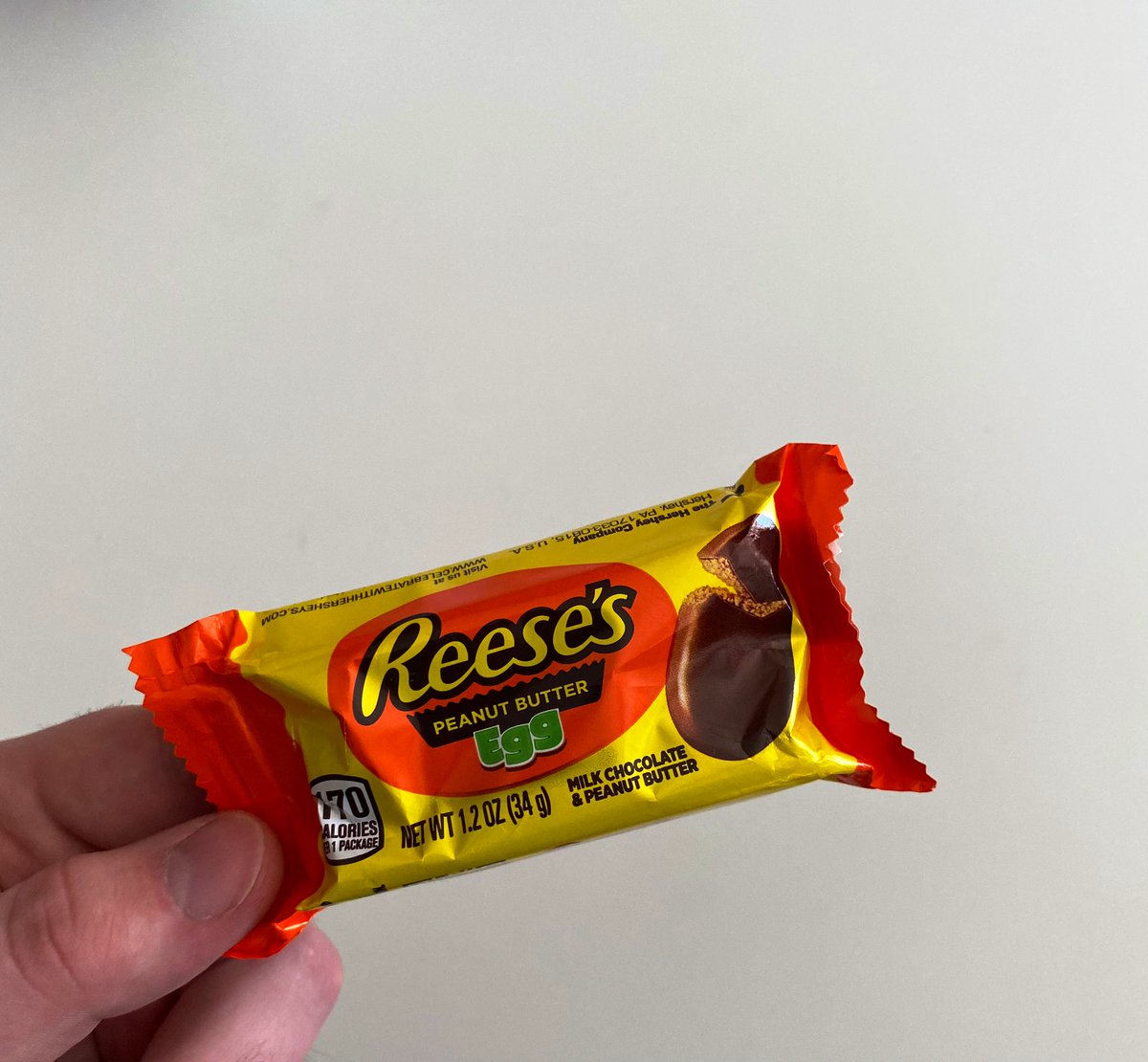 The Reese’s Egg is by FAR the best version of a Reese’s 🤷‍♂️

Not even a contest imo