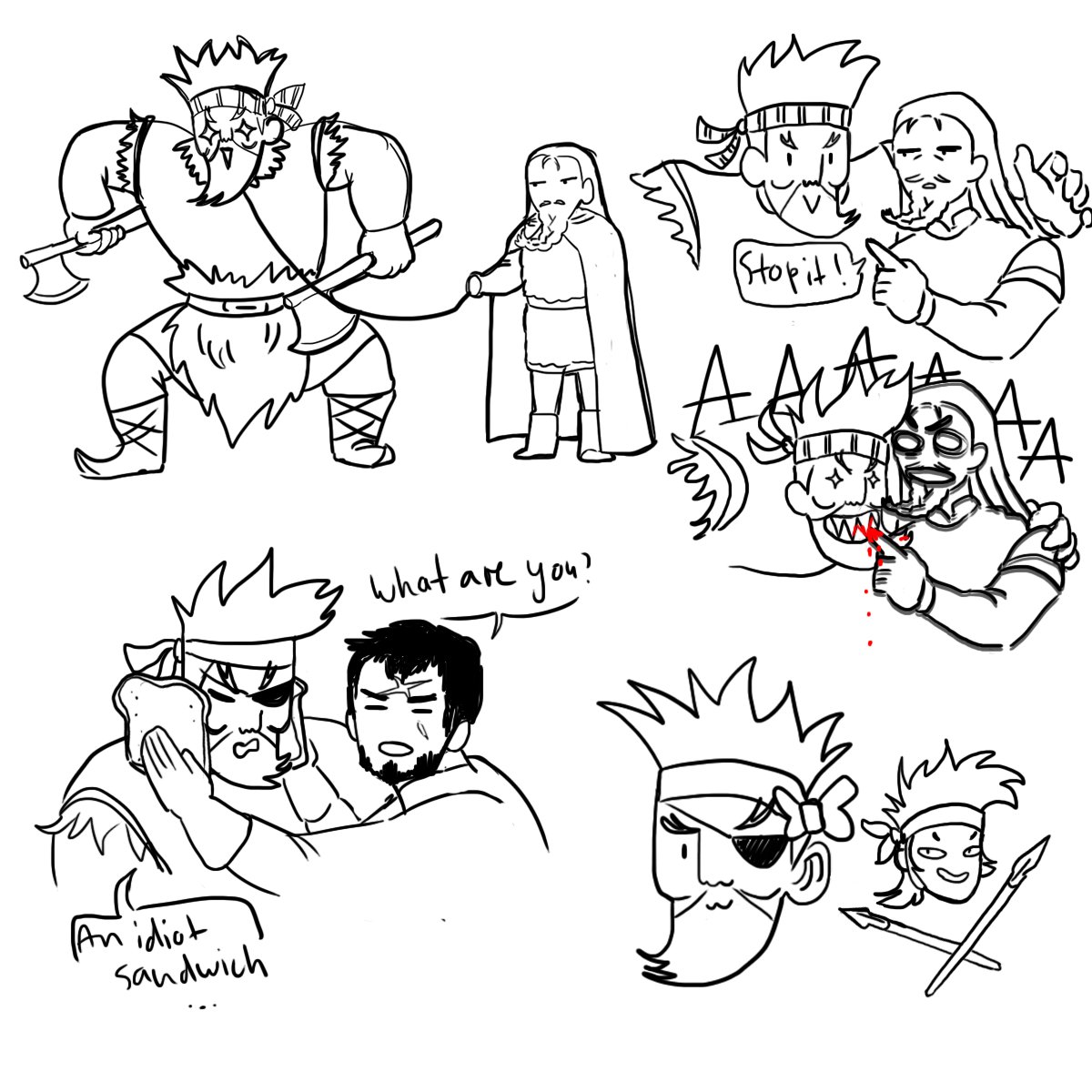 Atane16's tweet image. Got #vinlandsaga on my mind
#thorkell #thorfinn #askeladd #canute