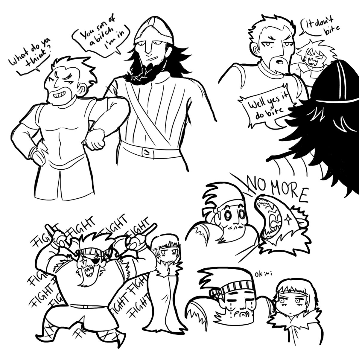 Atane16's tweet image. Got #vinlandsaga on my mind
#thorkell #thorfinn #askeladd #canute