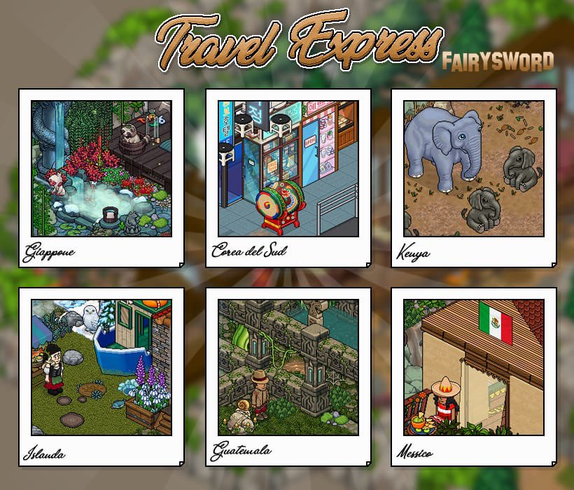 AlicizationIT's tweet photo. @HabboTra Nickname: FairySword 
#travelexpress https://t.co/5aE8T9jWR7