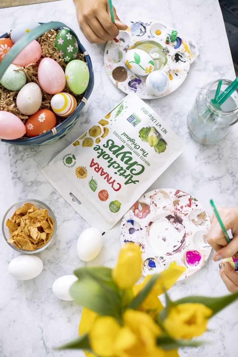 CYNARAartichoke's tweet image. Easter is here and so are our delicious Artichoke Chyps! 😋💚 Back in stock on Amazon. Hop on over to get your hands on them. 🌷🐰 

🛒 amzn.to/3mc8AQA 

#artychyps #artichokelovers #eastersnacks