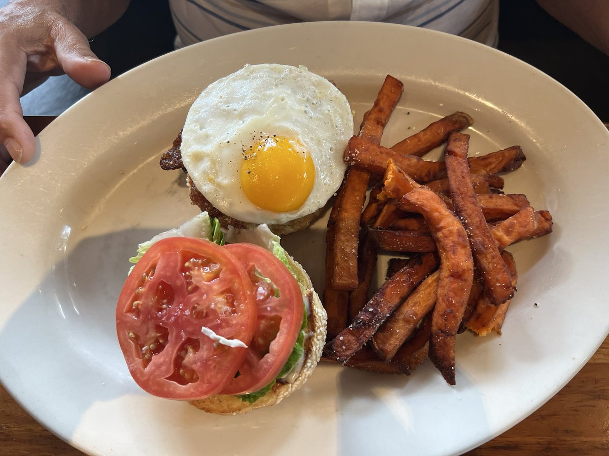 #EasterBrunch.  Best Pulled Pork Sandwich I ever had. #SundayBrunch