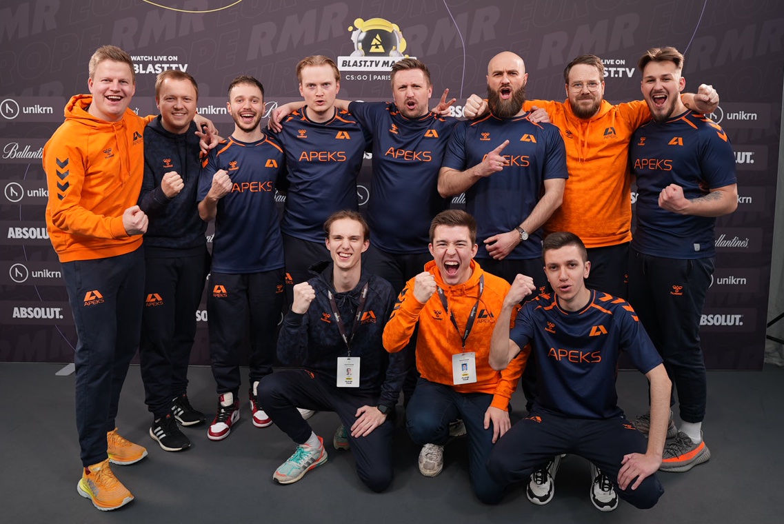 For the first time in the clubs history we have qualified for the Major.

A ton of work is behind and we are so proud of the entire Apeks team both in Copenhagen and back home in Oslo 🧡