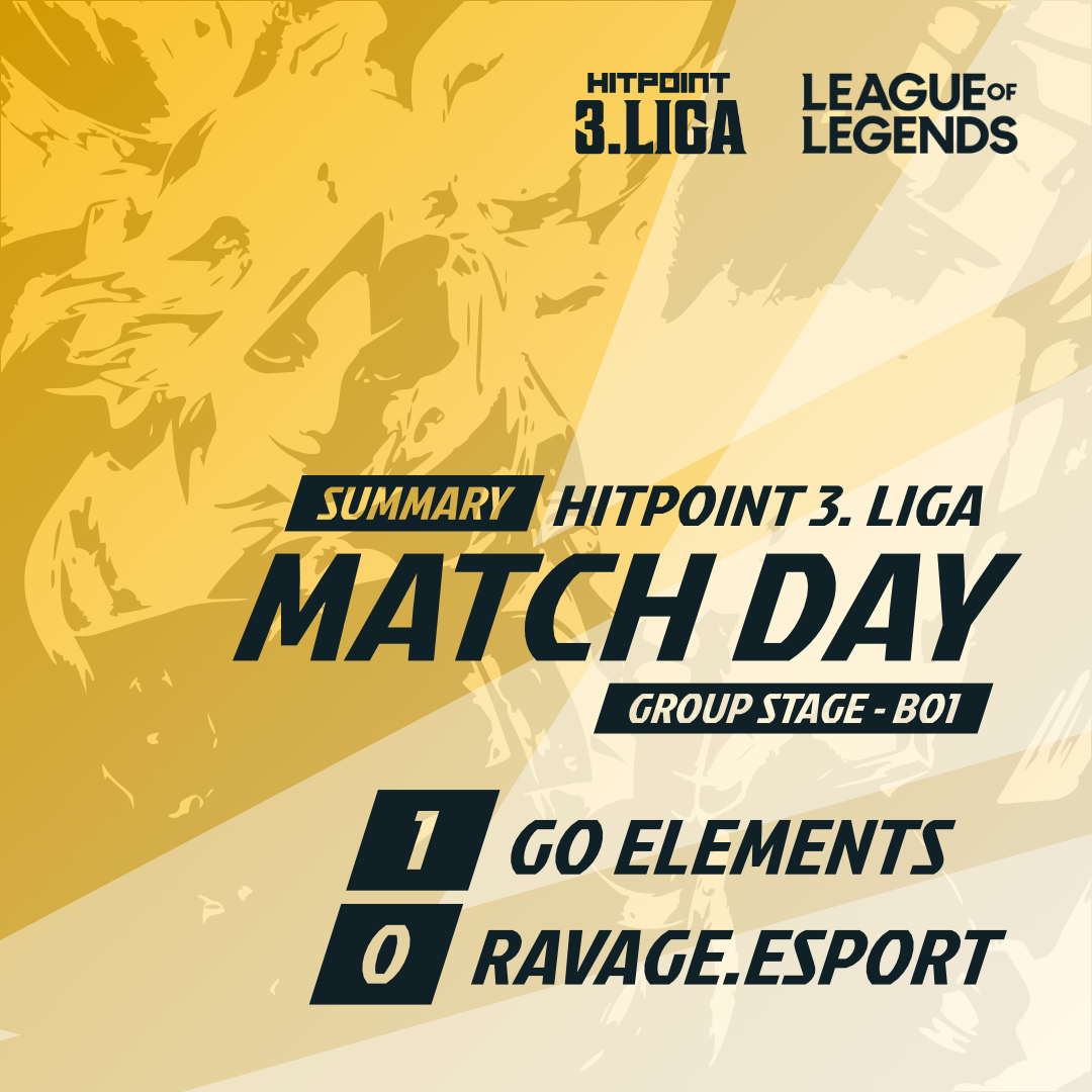 Go Elements (@goelements_gg) on Twitter photo SUMMARY! <a href="/hitpointcz/">Hitpoint.cz</a> 3. league!
Today we celebrate a win against Ravage.Esport.
#AimForTopAndNeverStop #5EG #GoElements SUMMARY! <a href="/hitpointcz/">Hitpoint.cz</a> 3. league!
Today we celebrate a win against Ravage.Esport.
#AimForTopAndNeverStop #5EG #GoElements