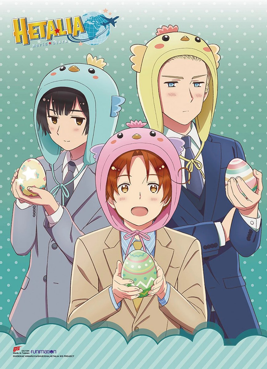 HetaliaintheUsa's tweet photo. Happy Easter everyone I hope today is lots of fun for all of you #easter #happyeaster #eatersunday #ヘタミュ #hetalia #hetaliamusicalUSA #hetaliamusical #hetaliathemusical #hetaliafandom #hetaliasingingintheworld #hetaliainthenewworld #hetaliathefantasticworld  #hetaliafinallive https://t.co/D2YsLgHZKq