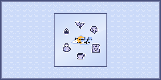moonliqhtsanata's tweet photo. our new bit badges for stream~ 🍵🎵
not me forgetting to post this after anni but issok. 😂
#pixelart #ドット絵 #pixelbadges https://t.co/AYlrK3EU1A