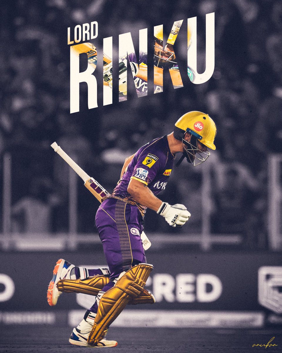 anirban_ig's tweet photo. Write your story like @rinkusingh235 
6, 4, 6, 6, 6, 6, 6 in the last 7 balls by Rinku Singh.
What a Match @KKRiders 
#rinkusingh #KKRvsGT https://t.co/5N8lUx9YVx