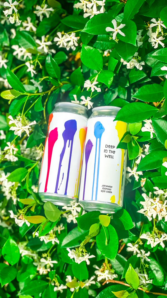 What we’re drinking on this Easter Sunday. Japanese inspired jasmine rice lager. Giddy up.