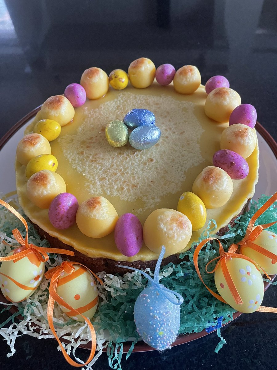 jojenni's tweet photo. Happy Easter! #simnel cake #homemade 🐣🌷 https://t.co/CIOlkC2ts4