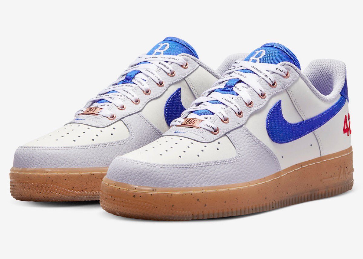 uptod4te's tweet image. 黒人初の伝説的メジャーリーガー ジャッキー・ロビンソンを称えた Nike Air Force 1 Low “Jackie Robinson”が海外4月15日より発売予定 ［FN1868-100］［ナイキ エアフォース1 AF1 ロー］
uptodate.tokyo/nike-air-force…