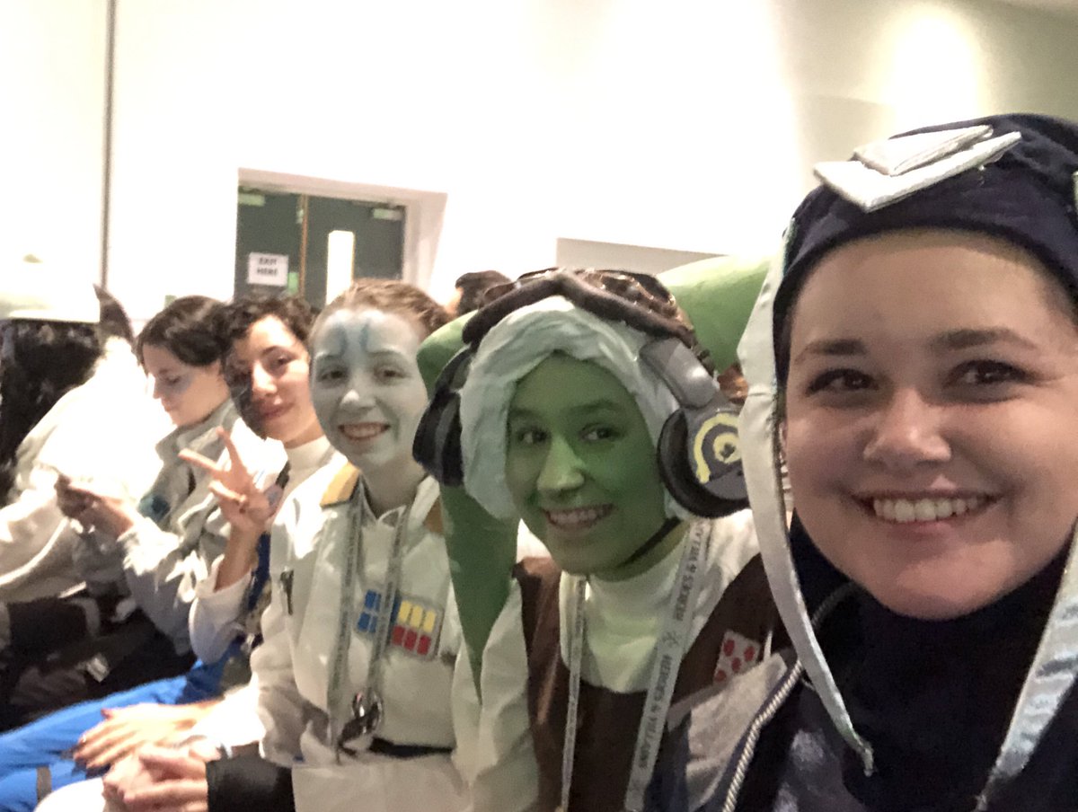 DarksaberLight's tweet photo. Star Wars Celebration publishing panel!
@starlite_update, @SITHTHRAWN, @IsabellaCrafts https://t.co/w6jyEH1QjO