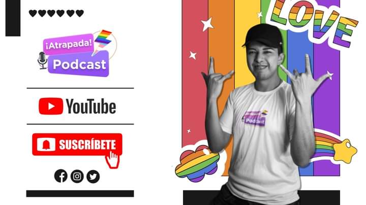 AtrapadaPodcast's tweet photo. 👉 ¿Ya nos siguen en YouTube? Pronto tendremos contenido exclusivo por allá 😎🏳️🌈
https://t.co/fazqrarc8j
#Atrapada
#AtrapadaPodcast 🏳️🌈🎙️ https://t.co/f0j0MvrZc8