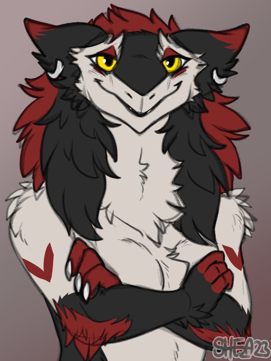 ShezaTheSergal's tweet photo. front facing sheza https://t.co/8djJxjvctn