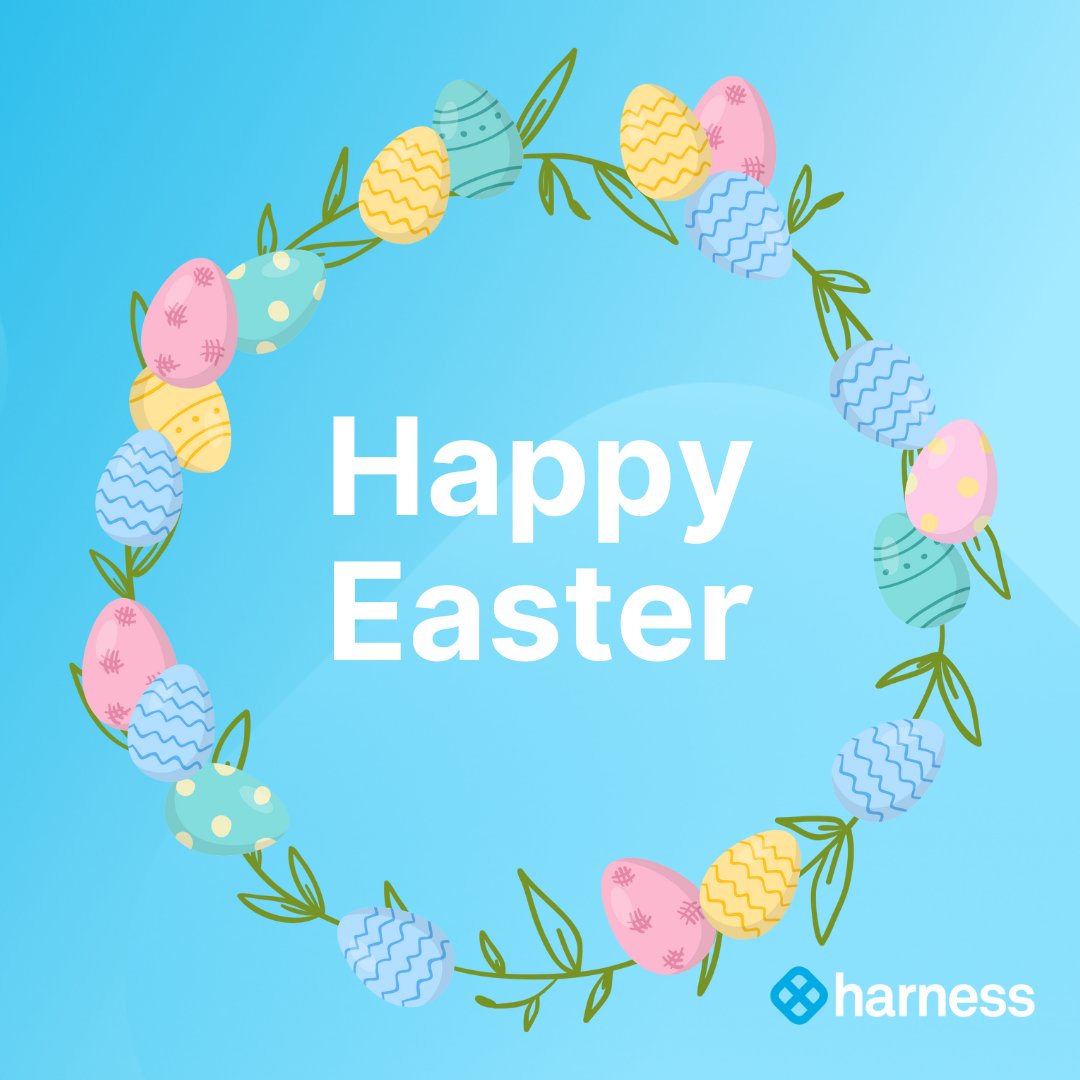 harnessio's tweet photo. Wishing a Happy Easter to Harnessians and everyone celebrating across the globe! 🐰
#HappyEaster #LifeAtHarness #CelebrateTogether https://t.co/GQ7KKtBhV7