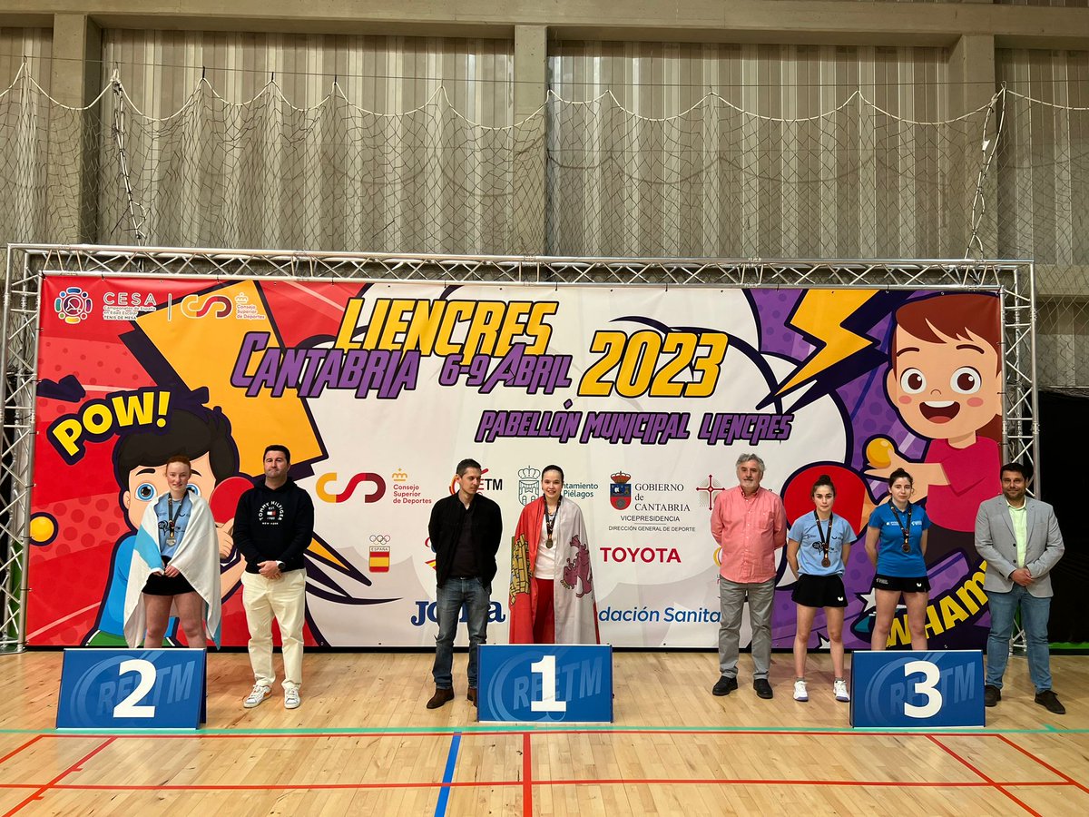 ....y mientras en Cantabria. ENHORABUENA MARIA, consigues una nueva Medalla de Oro en el Campeonato de España en Edad Escolar 2023. Destacada actuación de su gran amiga María Méndez que fue bronce. Extraordinarias chicas!!! Gracias por vuestra dedicación.