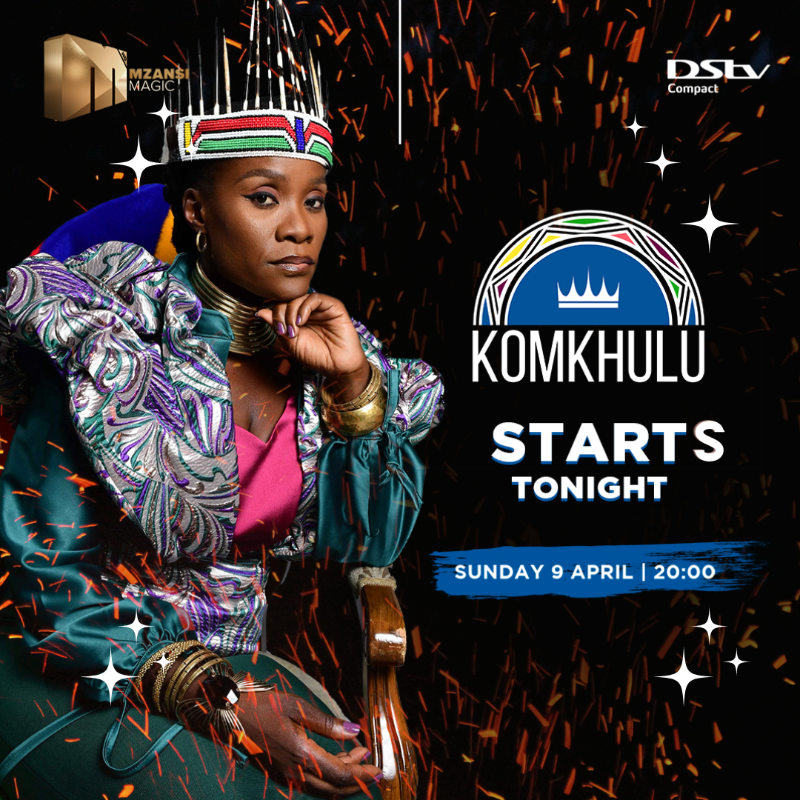 Mzansimagic's tweet photo. #Komkhulu o'clock ⏰

Are you tuned into the season premiere of #MzansiMagic's first isiNdebele drama? RT if you are! 🔥